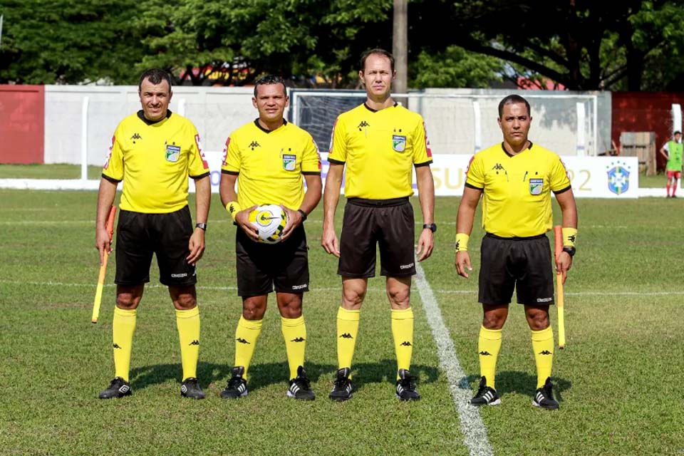 Árbitros são escalados para as semifinais do Rondoniense sub17