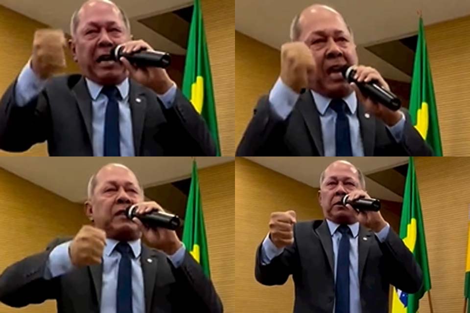 Vídeo – Deputado ‘‘bravo’’ de Rondônia que ameaçou ministro da Justiça chora após Bolsonaro se tornar inelegível