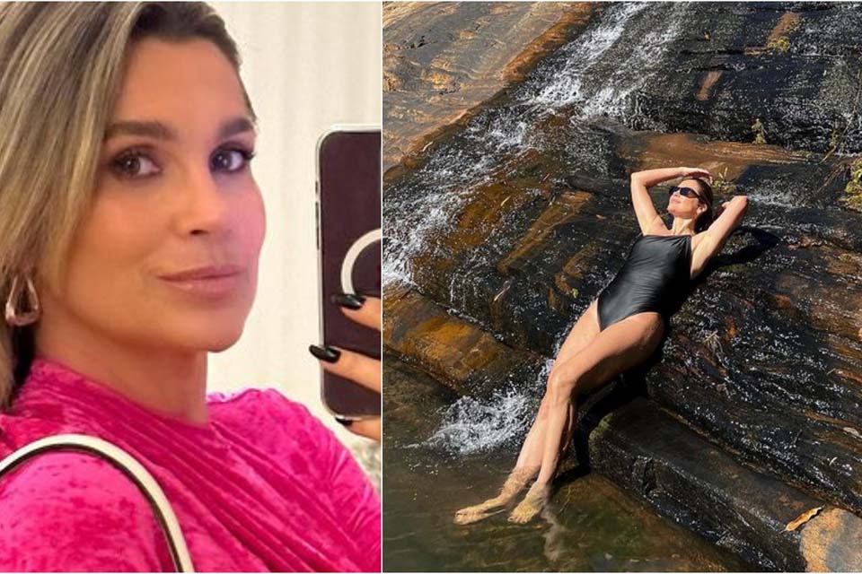 Flávia Alessandra desabafa após críticas por fotos de maiô: 'Mil coisas absurdas'