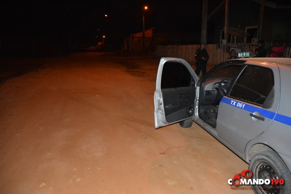   Taxista é alvejado a tiros durante roubo em Ji-Paraná