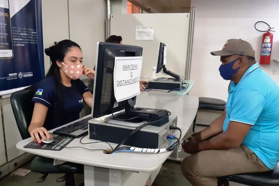 Procon Rondônia retorna aos atendimentos presenciais com agendamento de horário