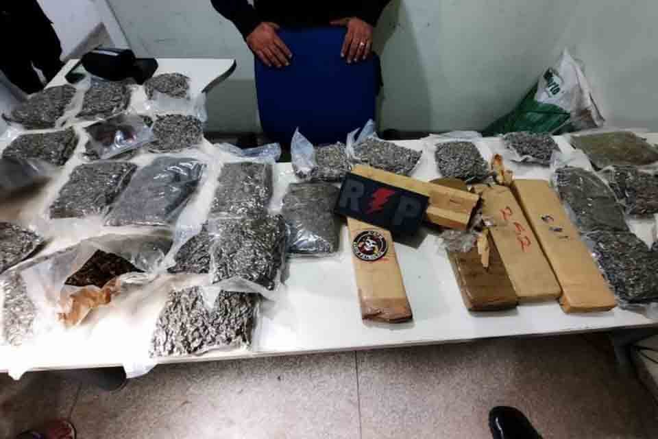  PM prende Homem com 12 Kg de Maconha em Ji-Paraná