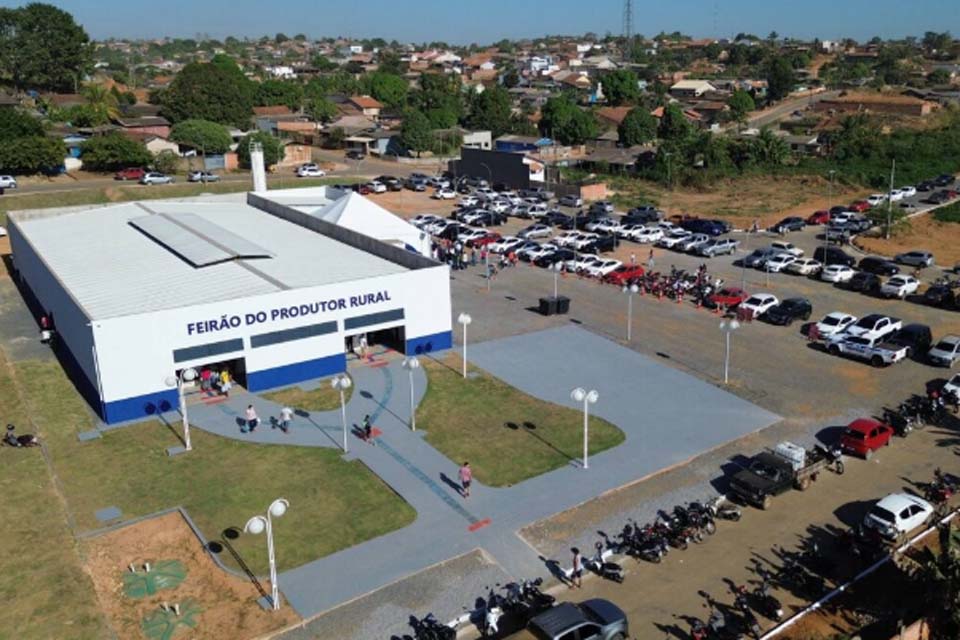 Funcionamento do Feirão do Produtor Rural em Jaru será todas as quartas das 17h às 21h e aos sábados das 12h às 21h