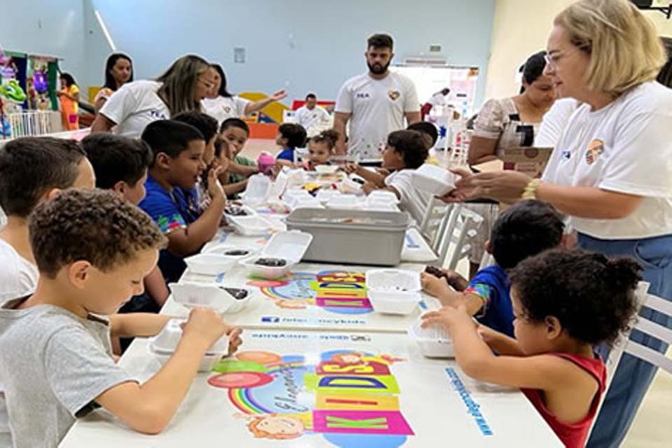 Alunos do Centro Municipal de Atendimento ao Autista de Ouro Preto do Oeste são agraciados com evento especial