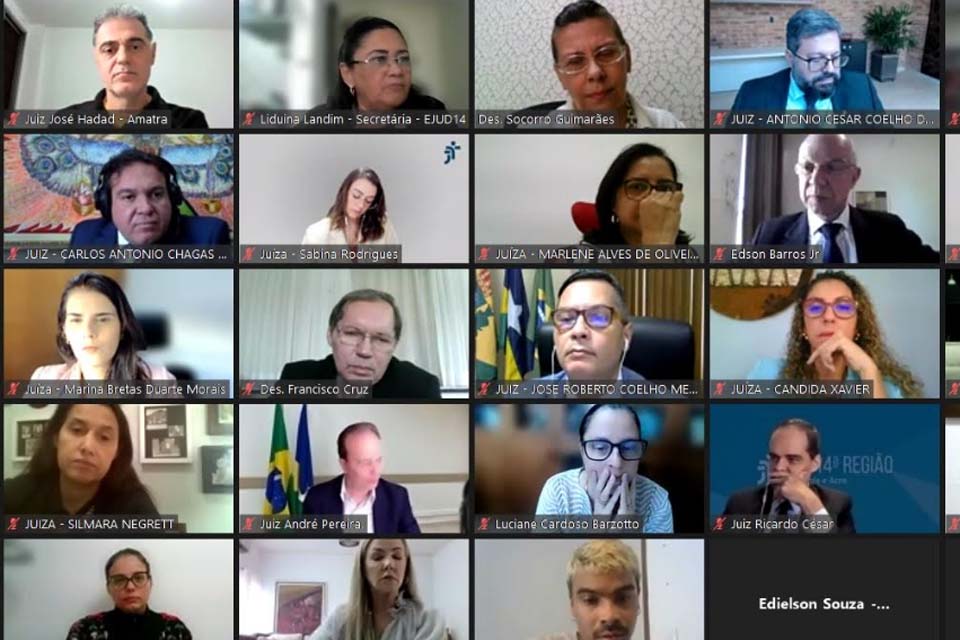 Encontro de Magistrados do TRT da 14ª Região (RO/AC) encerra com debates sobre as transformações digitais e seus impactos nos processos trabalhistas