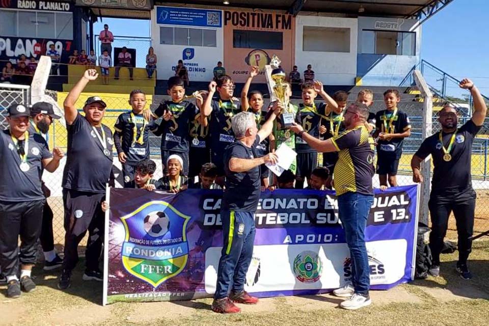 Genus e Sant German levantam troféus do Rondoniense Sub-13 e Sub-11 no Portal da Amazônia