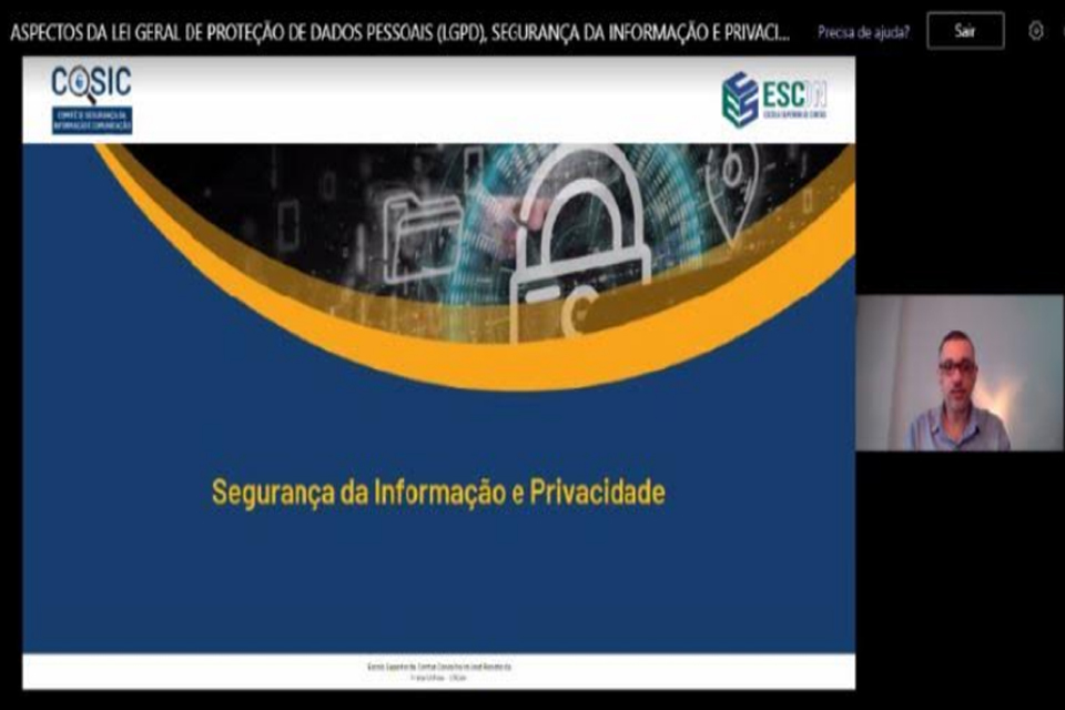 ESCon/TCE-RO capacita mais de 400 em segurança da informação e proteção de dados