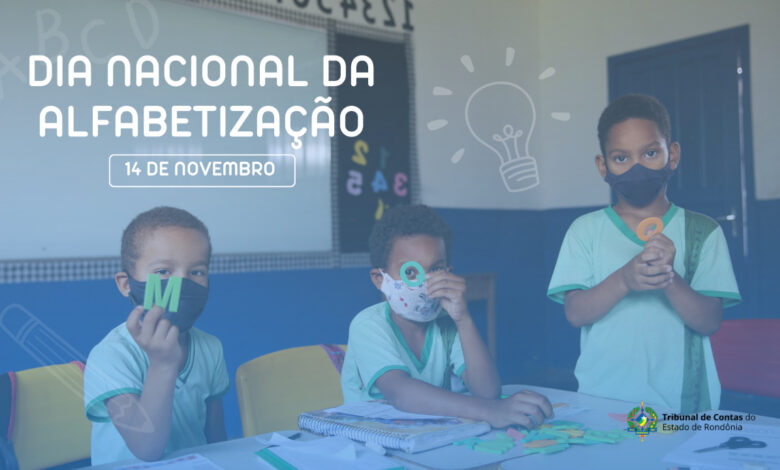 TCE-RO celebra Dia Nacional da Alfabetização com ações e compromisso em favor da educação