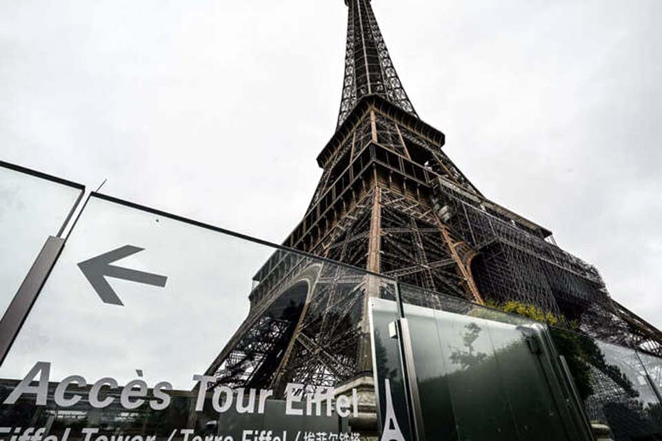 No pós-pandemia, Torre Eiffel volta a receber 13 mil visitantes por dia