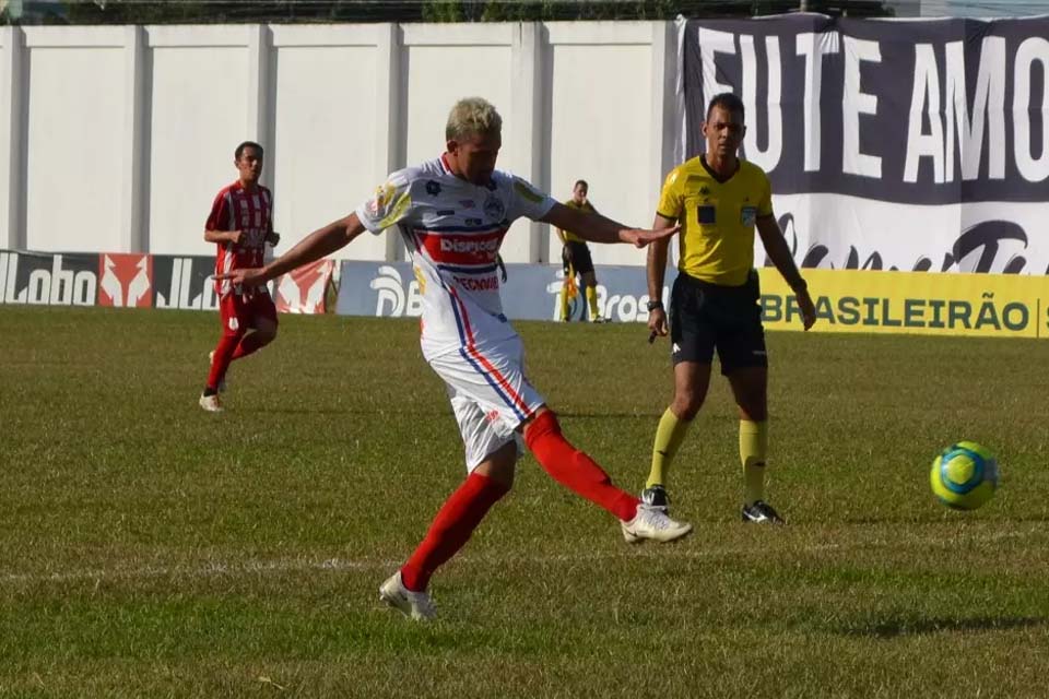 Porto Velho aplica goleada sobre o Náutico-RR em despedida da Série D