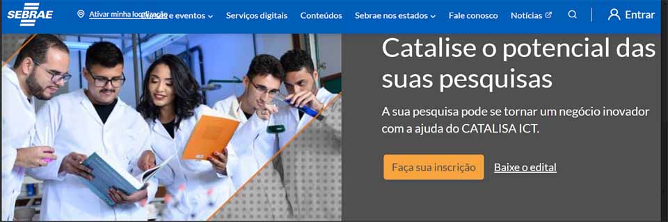 Inscrições para o Catalisa ICT terminam no próximo dia 21