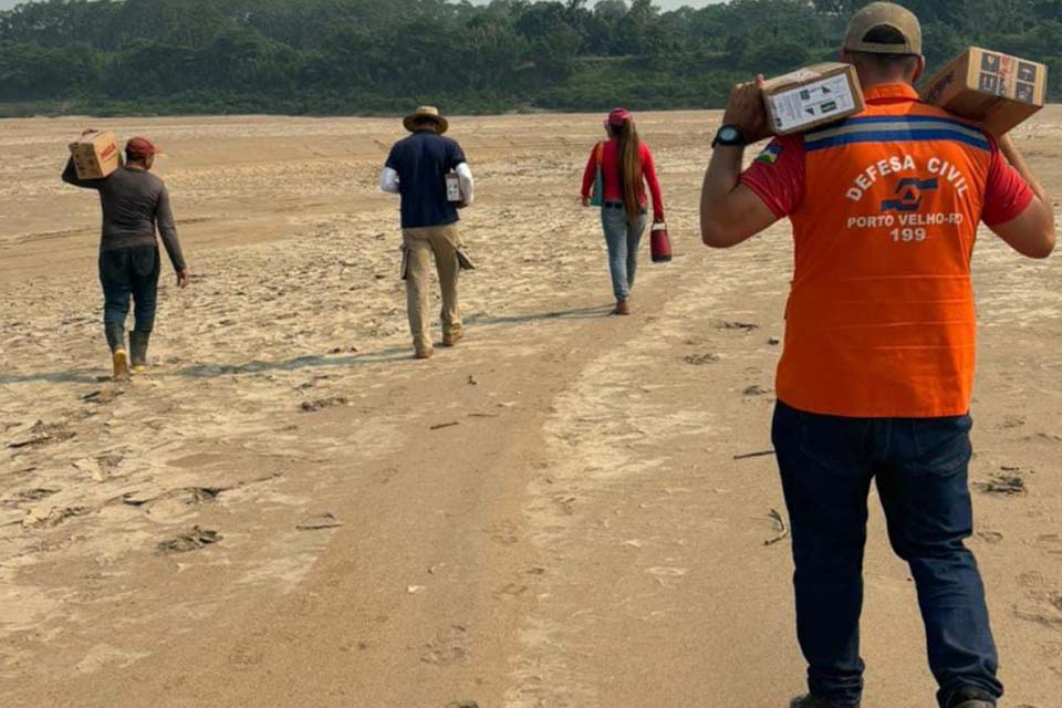 Seca extrema no Rio Madeira ainda afeta navegação e força medidas emergenciais; Defesa Civil Municipal intensifica monitoramento