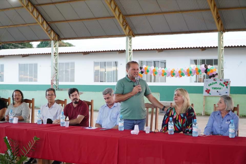 Escola de Alta Floresta ganha novas instalações; deputado Cirone Deiró viabilizou recursos