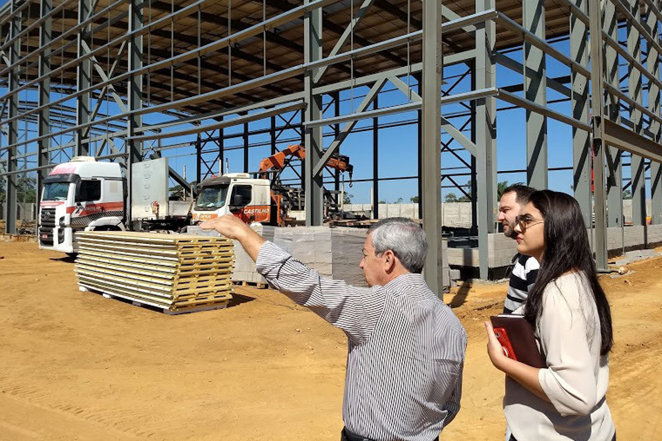 Deputado Alex Redano visita obras da White Solder Metalurgia e Mineração