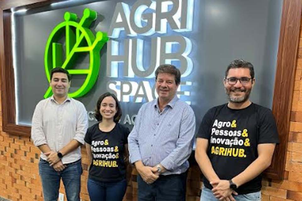 Diretoria do Sebrae-RO visita rede de inovação em agricultura e pecuária AgriHub em Cuiabá 