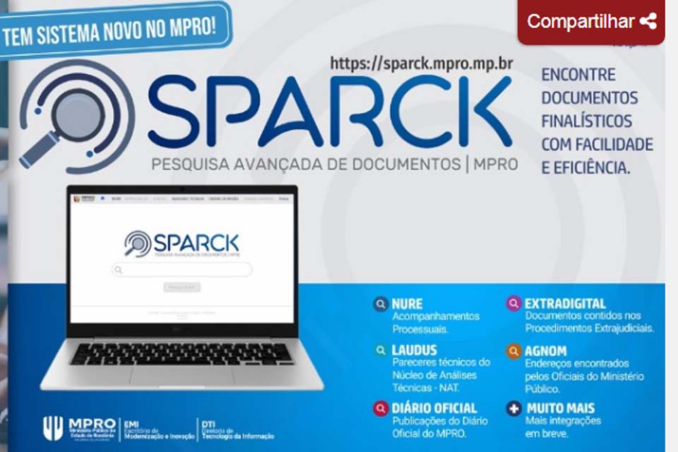 MPRO lança software inovador para consulta de acompanhamentos processuais e documentos finalísticos