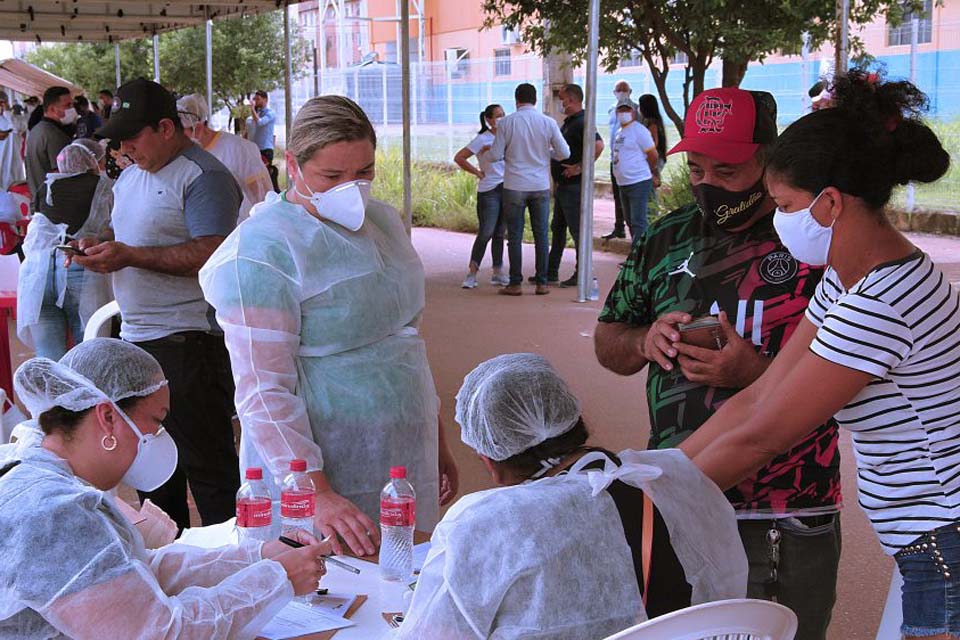 No Orgulho do Madeira, 382 pessoas participaram da testagem rápida, com 16 testes positivos para covid-19