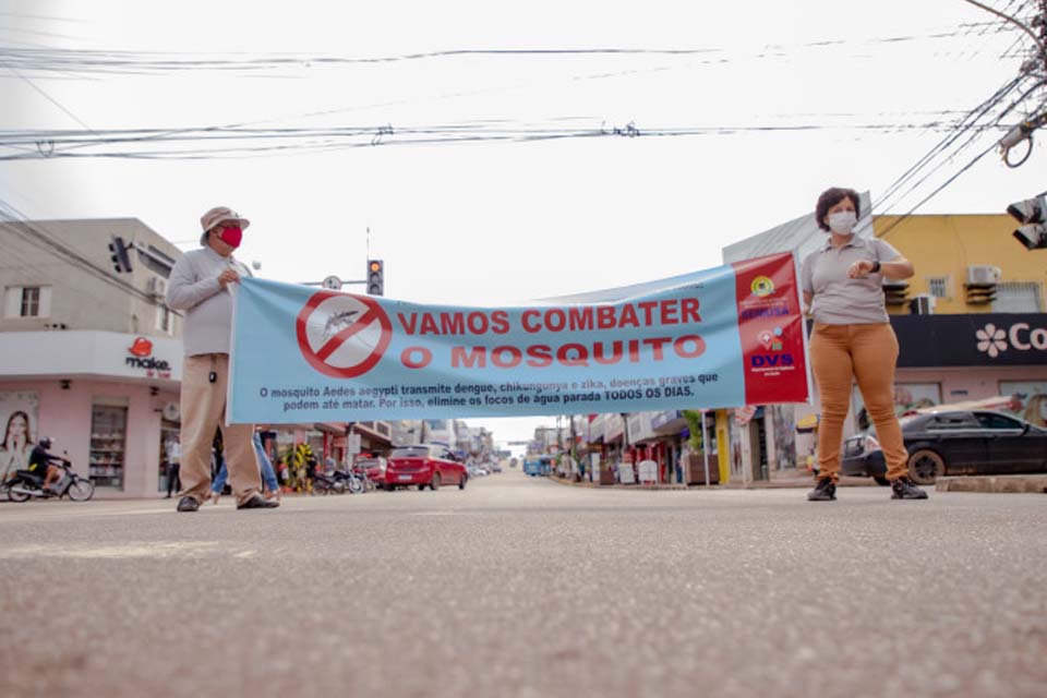 Pit stop marca dia D de combate ao Aedes aegypti em Porto Velho