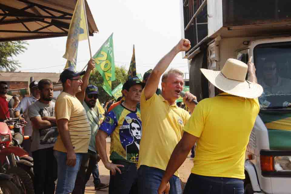 Em Campanha para reeleição, deputado Luizinho Goebel recebe apoio de lideranças de Cerejeiras