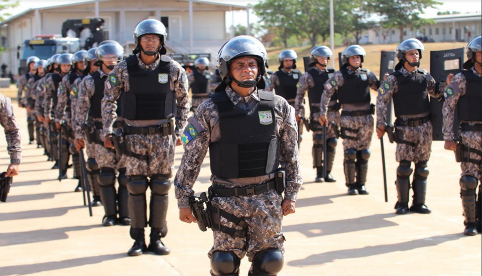 Oficial e praça da Policial Militar de Rondônia se formam no  5° Curso de Operações de Choque da Força Nacional de Segurança Pública