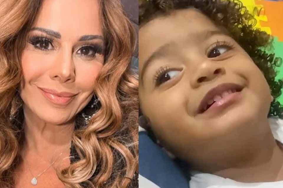 Viviane Araújo mostra reação do filho ao vê-la na novela: “É a mamãe!”