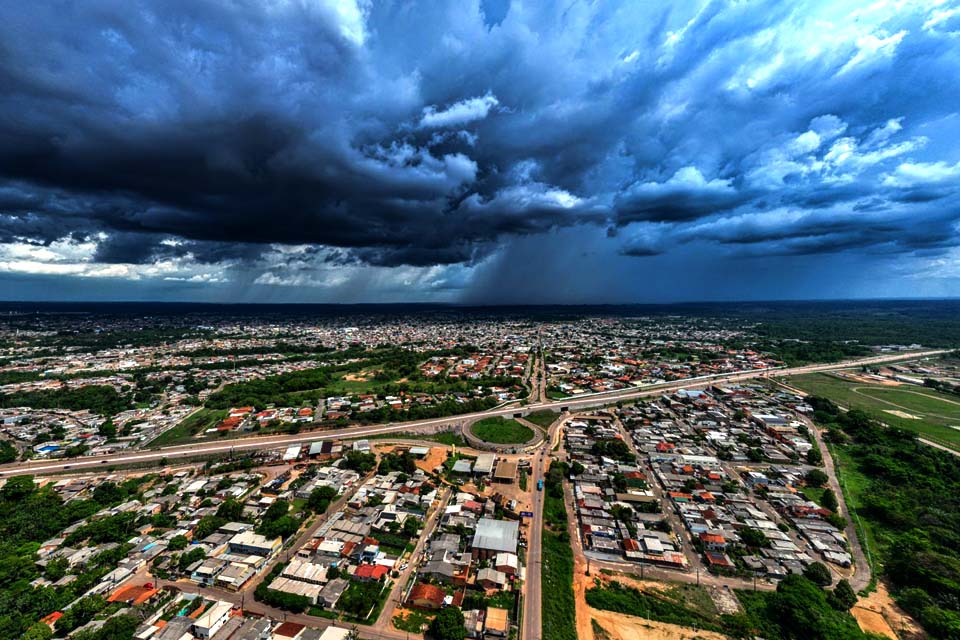 ALERTA: Temporais do fim de semana fizeram com que Porto Velho atingisse todo o volume de chuva esperado para outubro