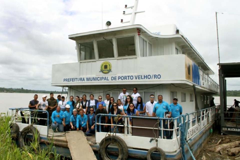 Jornada pelo baixo Madeira é encerrada com mais de 6 mil atendimentos à população ribeirinha