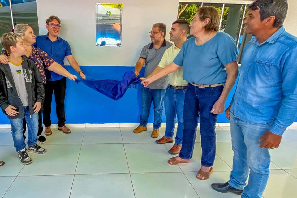 Prefeitura inaugura obras de ampliação da Escola Gabriel Balmant Neves no setor 6