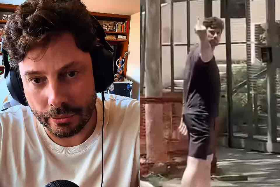 Danilo Gentili se explica sobre vídeo polêmico: “Eu não quis arrumar briga alguma, eu só quis garantir o meu direito”