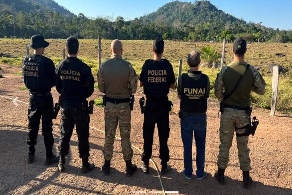 PF deflagra Operação “Rei do Gado” para combater exploração ilegal de terra indígena em Rondônia