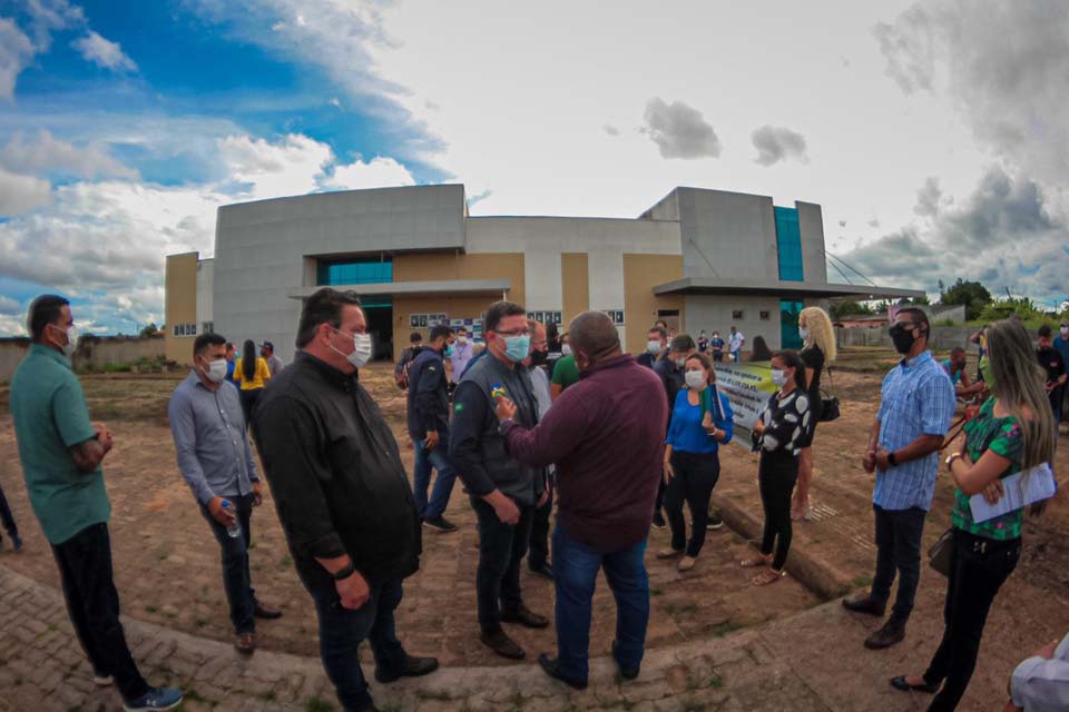 Ordem de Serviço reforça compromisso do governador Marcos Rocha em entregar Hospital de Guajará-Mirim