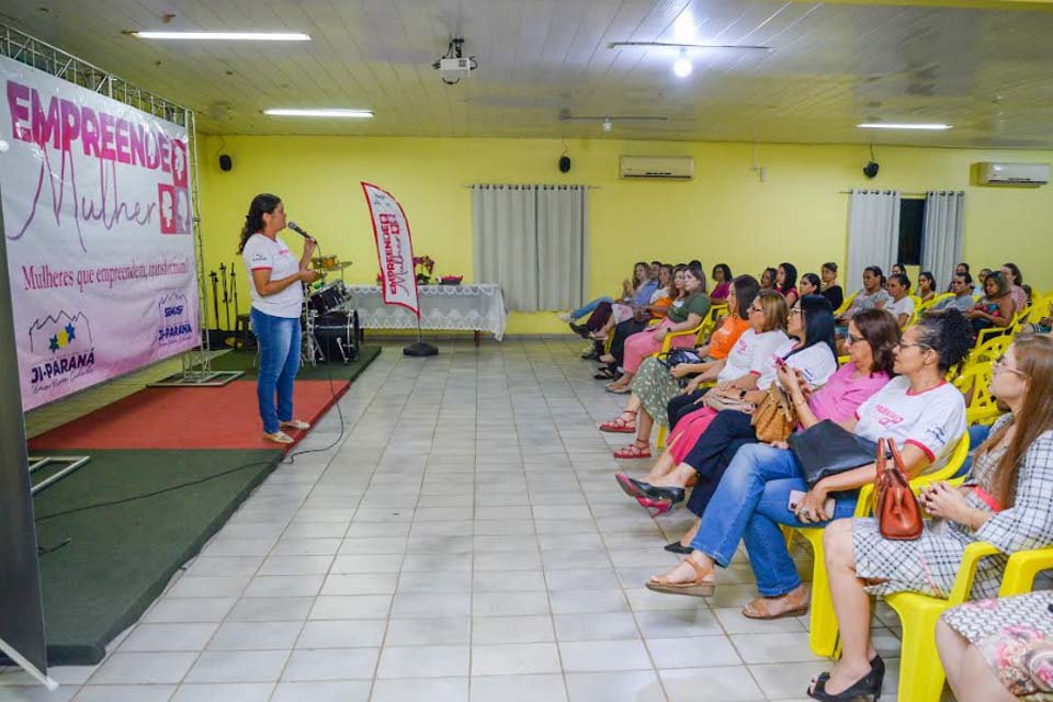 Semasf e Semdae de Ji-Paraná se unem para fortalecer o empreendedorismo feminino