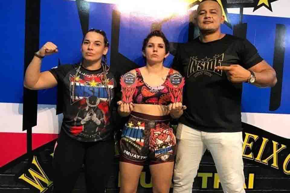 Policial Militar lotada em Rolim de Moura sagra-se campeã de Muay thai em campeonato