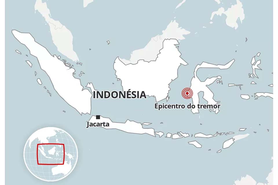 Terremoto na Indonésia deixa mortos e dezenas de feridos