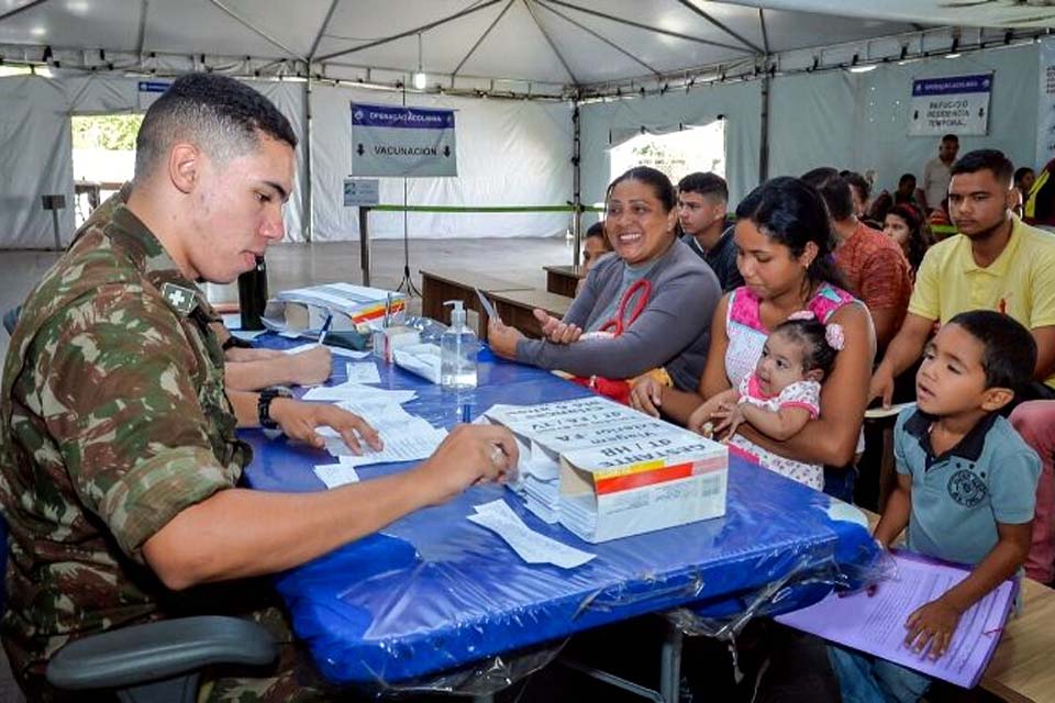 Operação Acolhida atendeu 950 mil venezuelanos em Roraima desde 2017