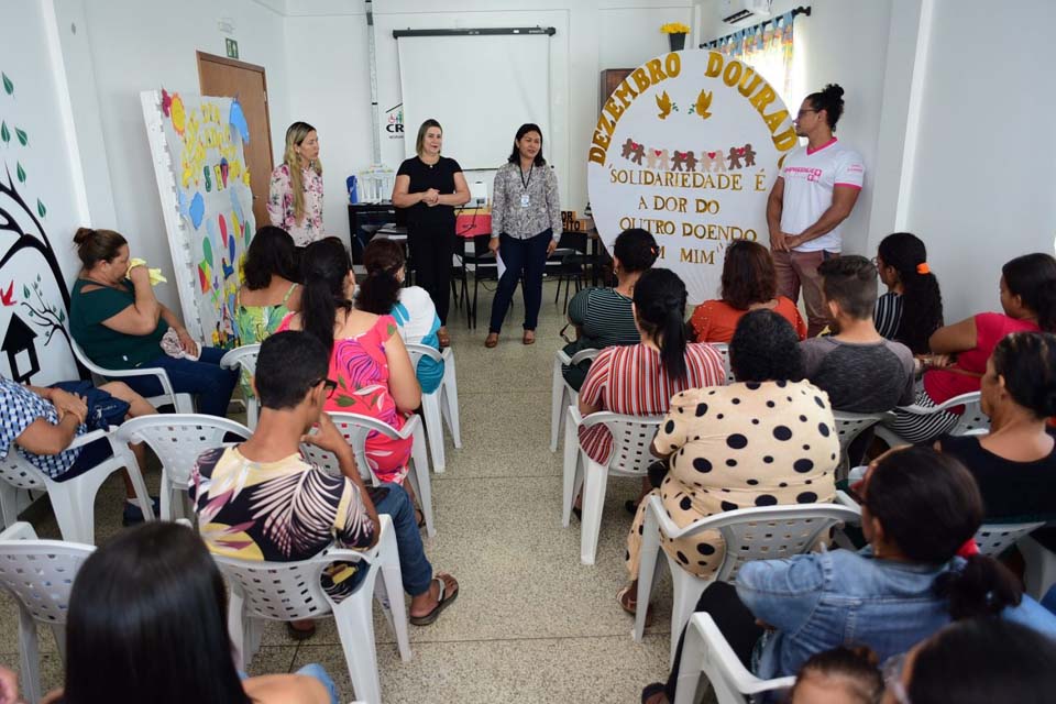 Cras Morar Melhor realiza palestra da Campanha Dezembro Dourado