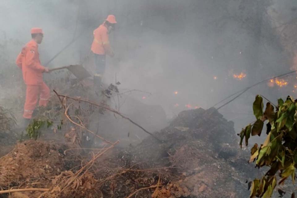 Corpo de Bombeiros Militar intensifica ações da Operação Verde Rondônia no combate aos incêndios no estado