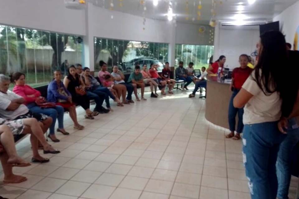 Centro de Atenção Psicossocial (CAPS) de Rolim de Moura realiza evento ao Dia Mundial da Saúde Mental