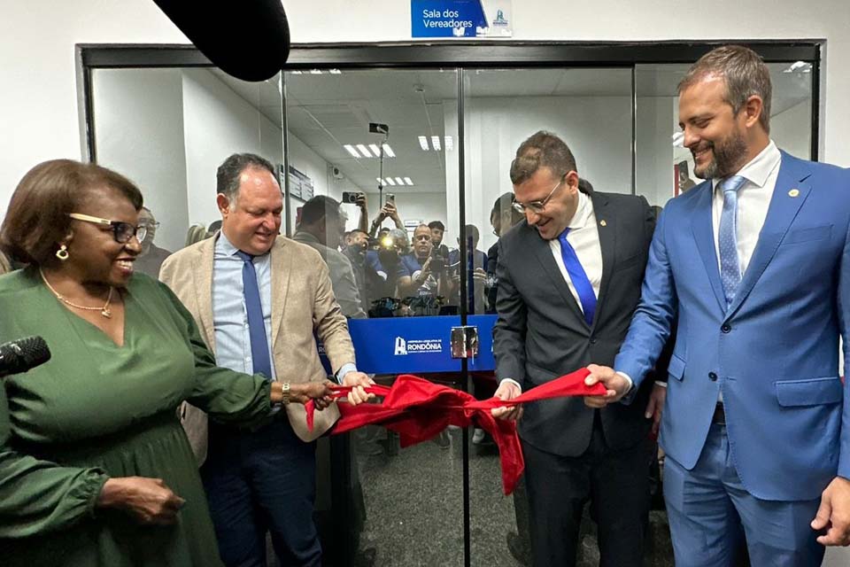 Sala dos Vereadores  inaugurada na Assembleia Legislativa de Rondnia 