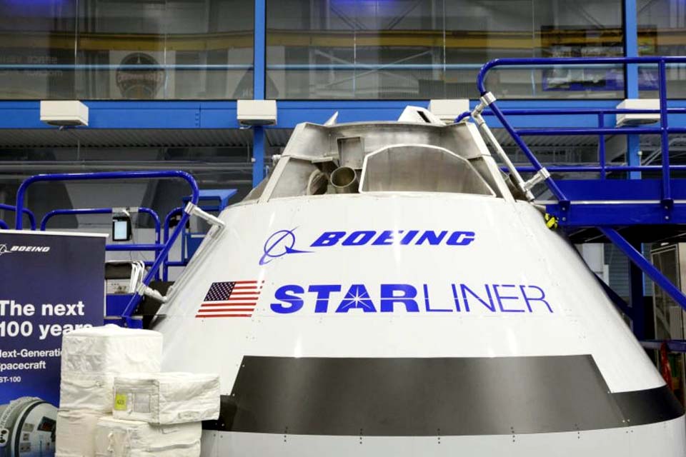 Boeing avalia datas em agosto para lançar cápsula espacial Starliner