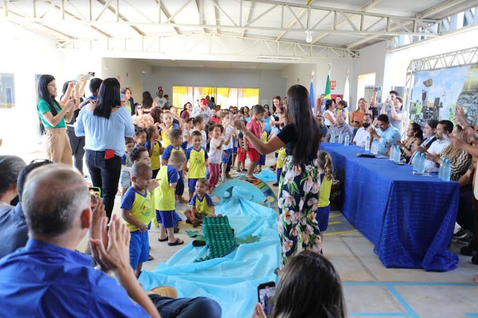 Prefeitura de Ji-Paraná inaugura CMEI Joaquim Pedro Mattos 