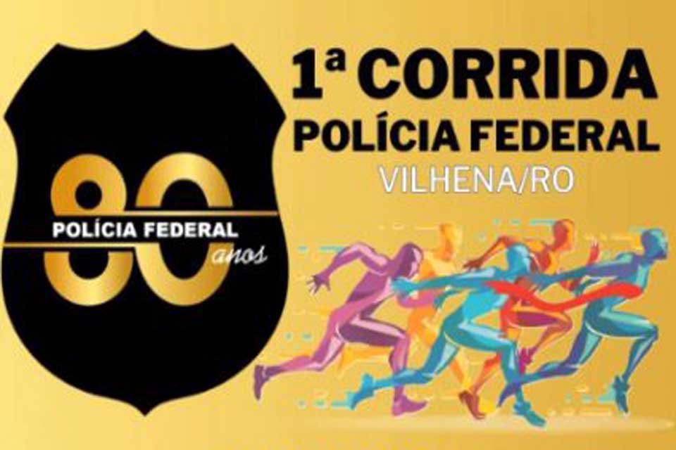 Entrega de kit e detalhes da programação da 1ª Corrida da PF em Vilhena