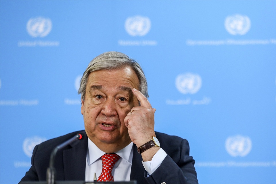 Guterres recorda vítimas de Nagasaki e pede abolição das armas nucleares