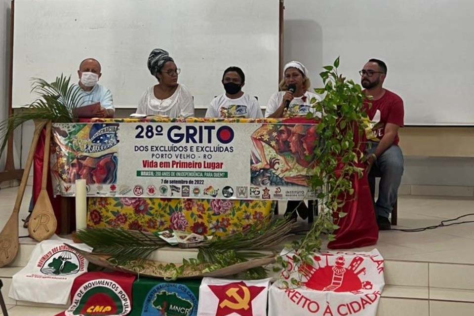 Arquidiocese de Porto Velho e sociedade civil organizada promovem lançamento do 28° Grito dos/as Excluídos/as