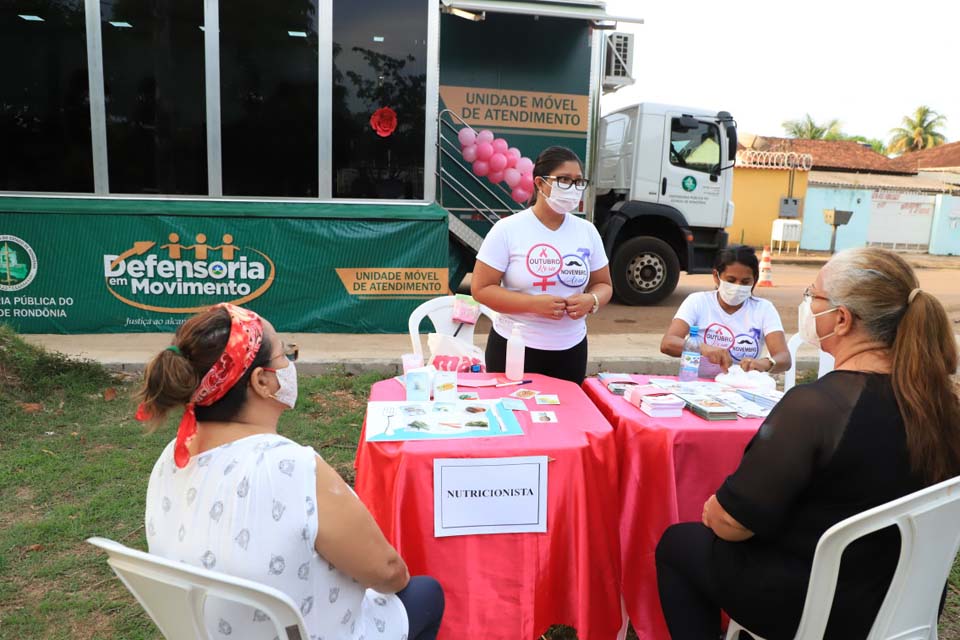 Em Porto Velho, serviços de saúde são oferecidos à comunidade no Parque Jardim das Mangueiras