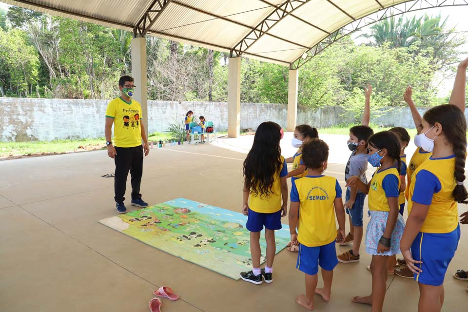 Jornada de Educação Física oferece formação em motricidade infantil e psicomotricidade na rede municipal de ensino