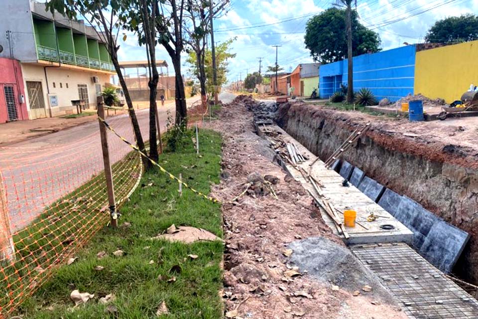 Porto Velho: Drenagem e asfaltamento avançam e mais de 50% das obras estão prontas