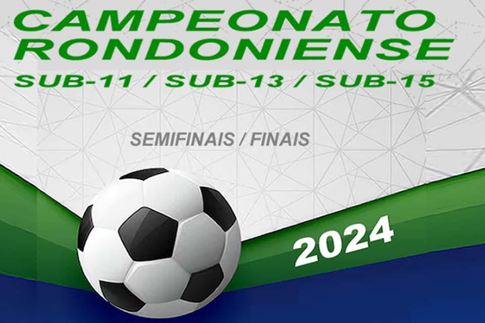 Cacoal será sede para as semifinais e finais do Rondoninese SUB-11, SUB-13, SUB-15