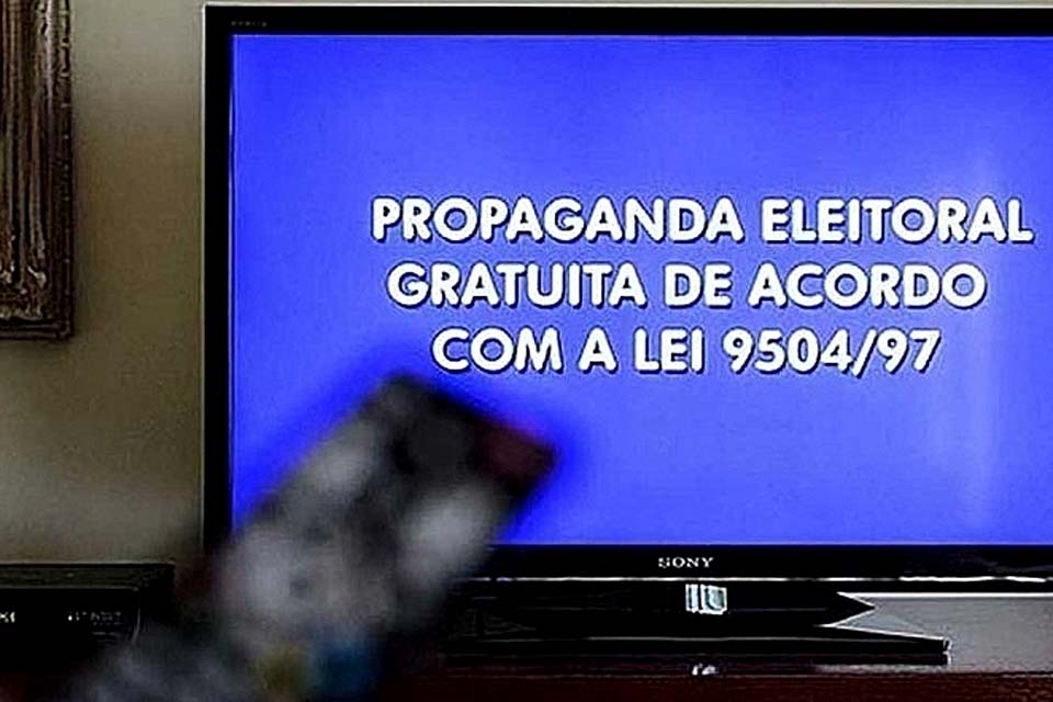 Propaganda eleitoral no rádio e na televisão começa nesta sexta-feira