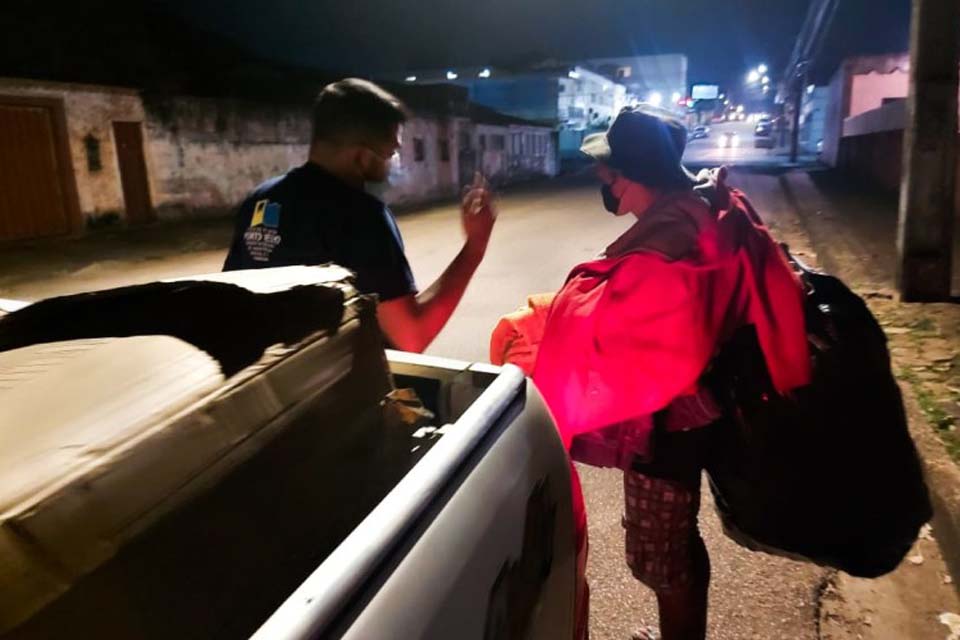 Campanha do agasalho continua para pessoas em situação de rua em Porto Velho